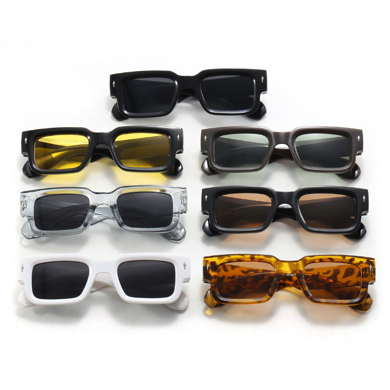 Women Fashion Rectangle Sunglasses with High-Quality Lenses Bowlift