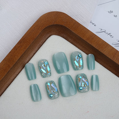 Decorative Press-On Nail Art Set Acalora