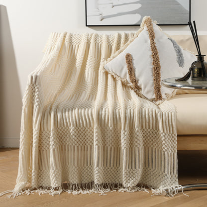 Women's Cozy Textured Throw Blanket
