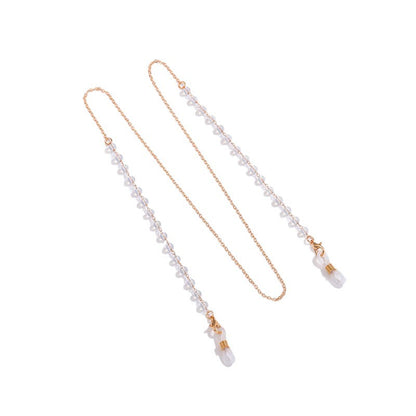 Elegant Beaded Eyewear Retainer Chain Acalora