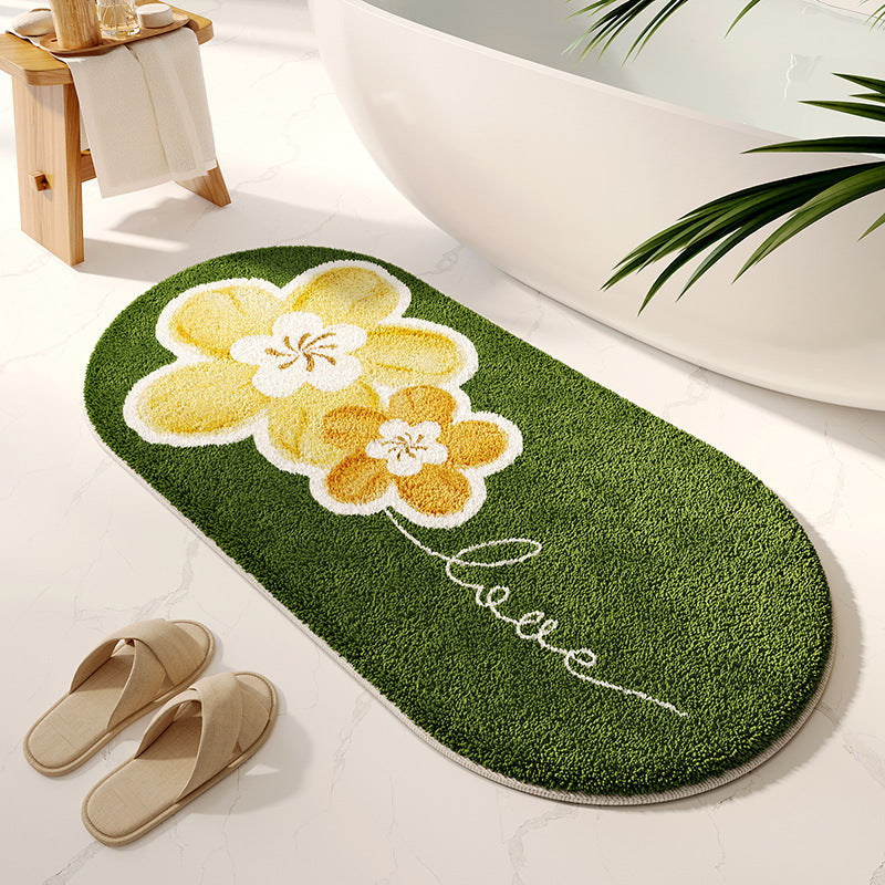 Soft Textured Bathroom Rug