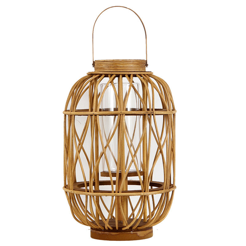 Elegant Handmade Lantern Made of Natural Materials Acalora