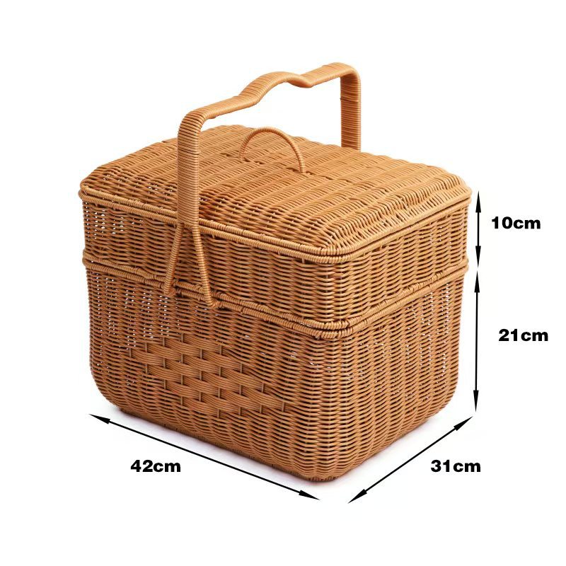 Large Woven Storage Basket Acalora