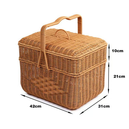 Large Woven Storage Basket Acalora