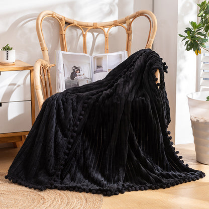 Unisex Cozy Textured Throw Blanket