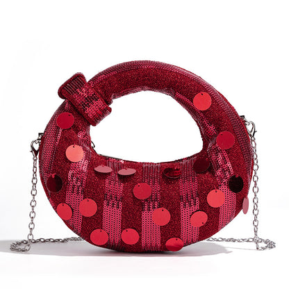Chic Rhinestone-Embellished Handbag Acalora