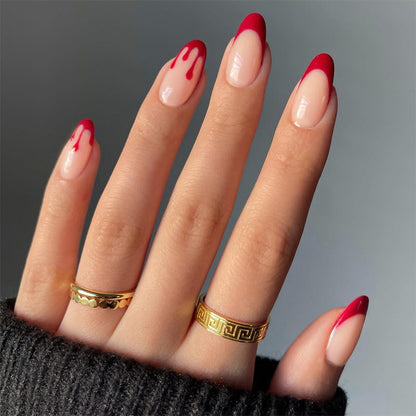 Premium Artistic Press-On Nail Set Acalora