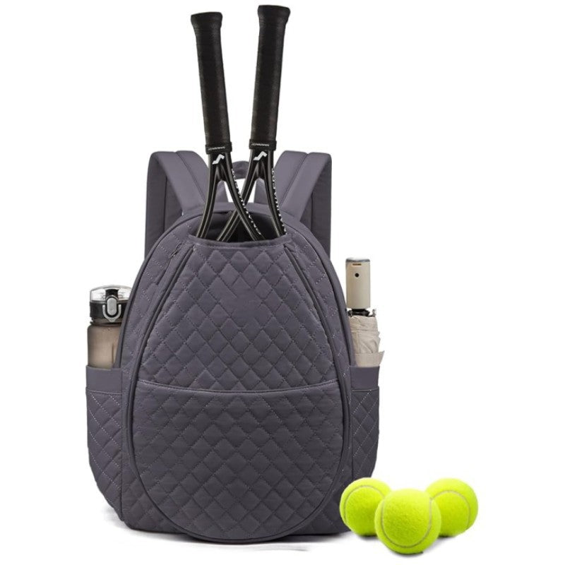 Stylish Quilted Tennis Backpack Acalora