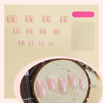 Elegant Decorative Press-On Nail Set Acalora 1788495540