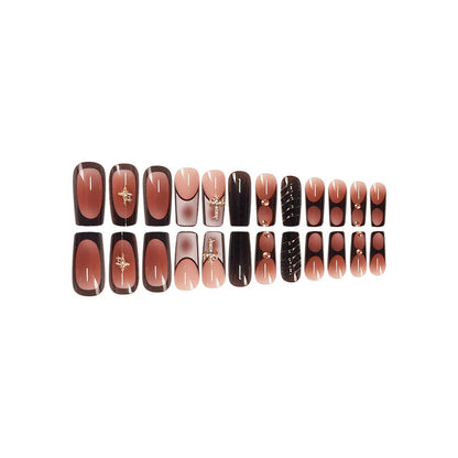 Luxury Gothic Press-On Nail Set Acalora