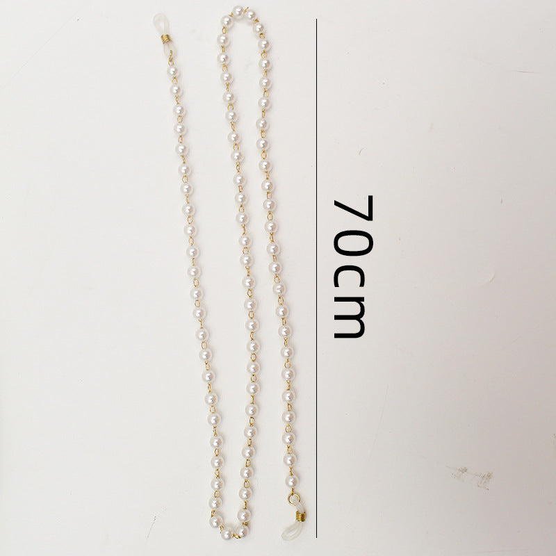 Star-Embellished Eyewear Chain Acalora