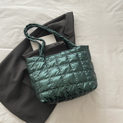 Padded Quilted Tote Bag Acalora