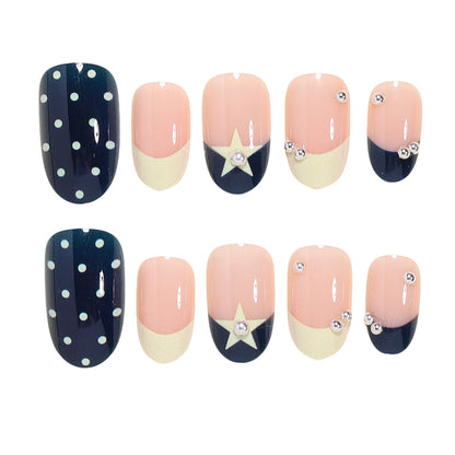 Artistic Press-On Nail Art Set Acalora