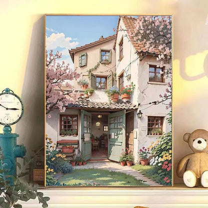 Serenity-Inspired Garden Scene Wall Art