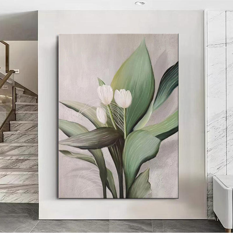 Elegant Floral Canvas Artwork