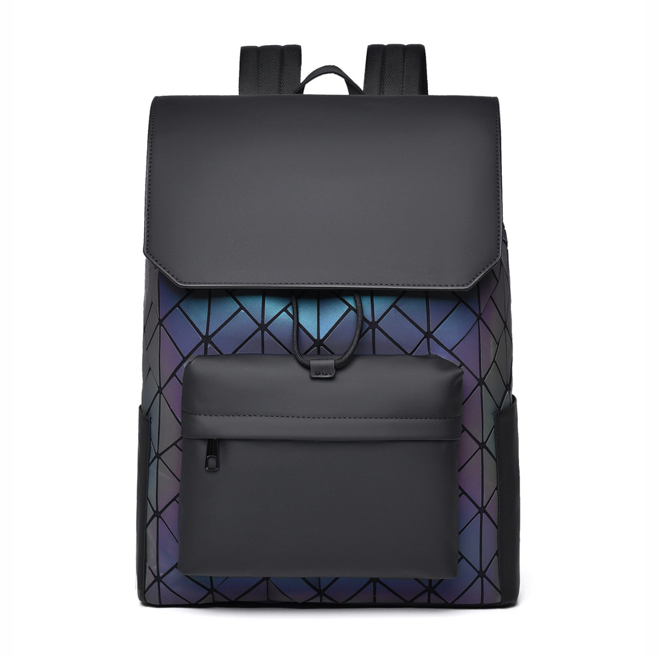 Stylish Geometric Pattern Backpack Acalora