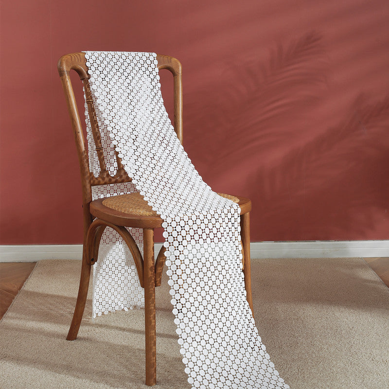Decorative Floral Lace Table Runner