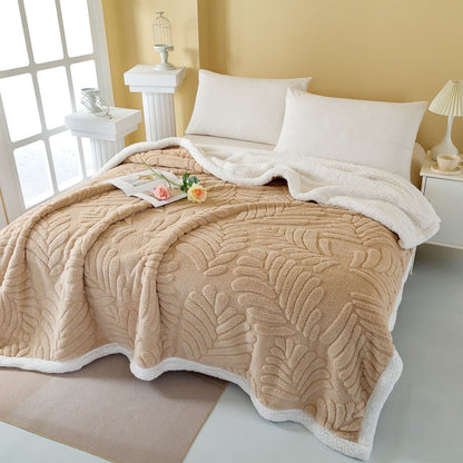 Cozy Fleece Throw Blanket
