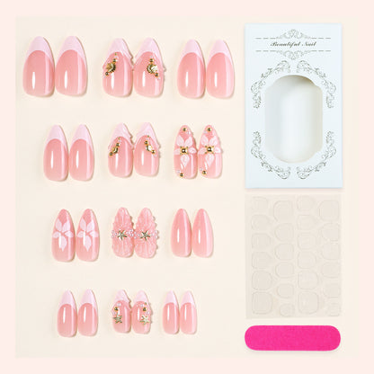 Premium Decorative Press-On Nail Set Acalora