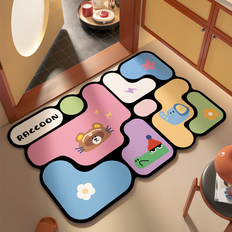 Artistic Colorful Doormat