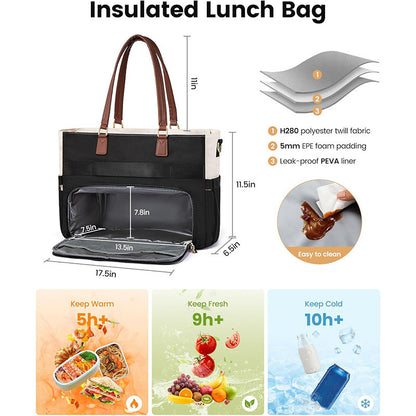 Multi-Functional Quilted Tote Bag Acalora