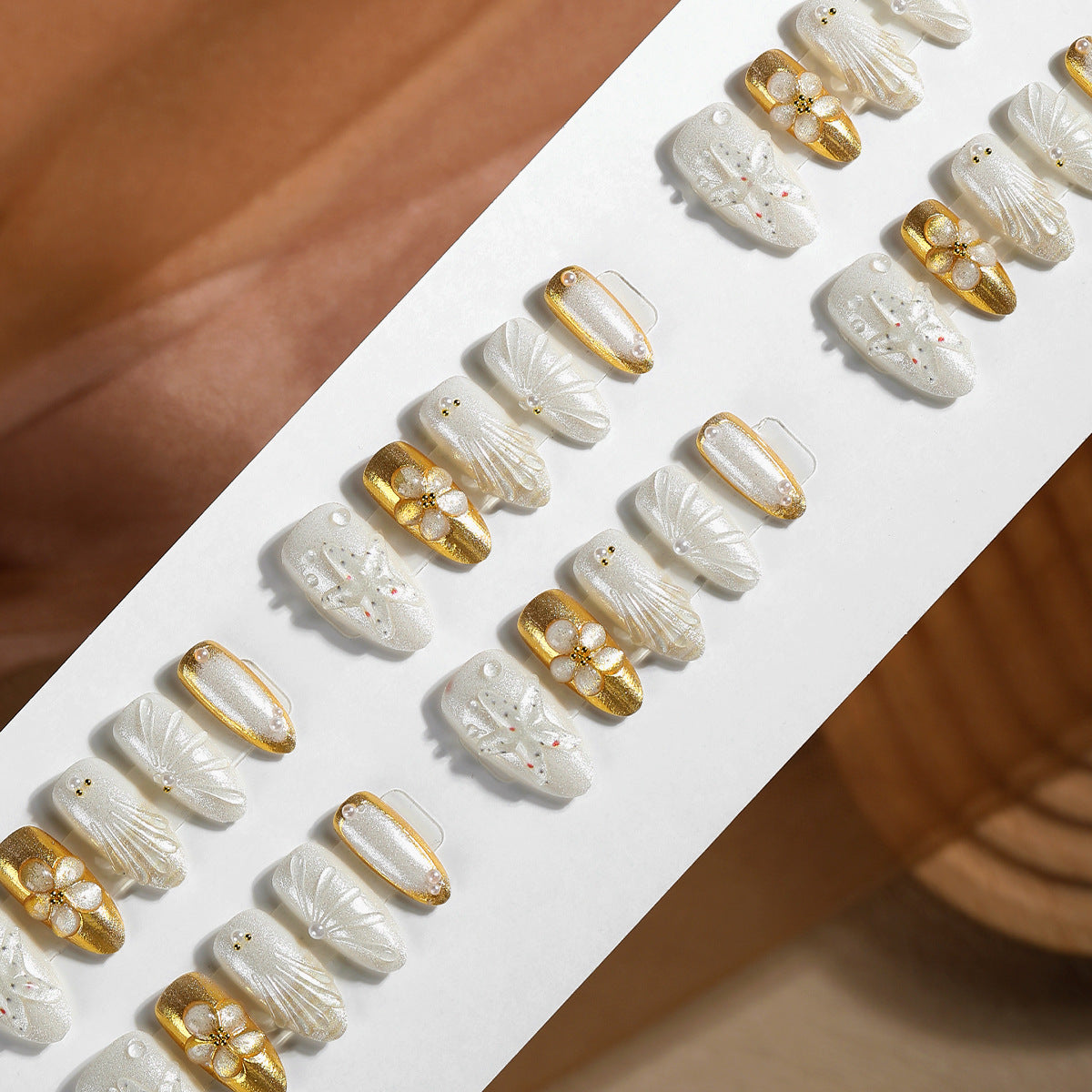 Premium Decorative Press-On Nail Art Collection Acalora