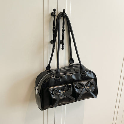 Stylish Multifunctional Handbag with Bow Detail Acalora