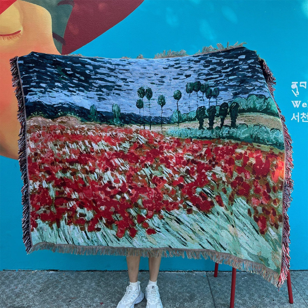Artistic Tapestry Blanket