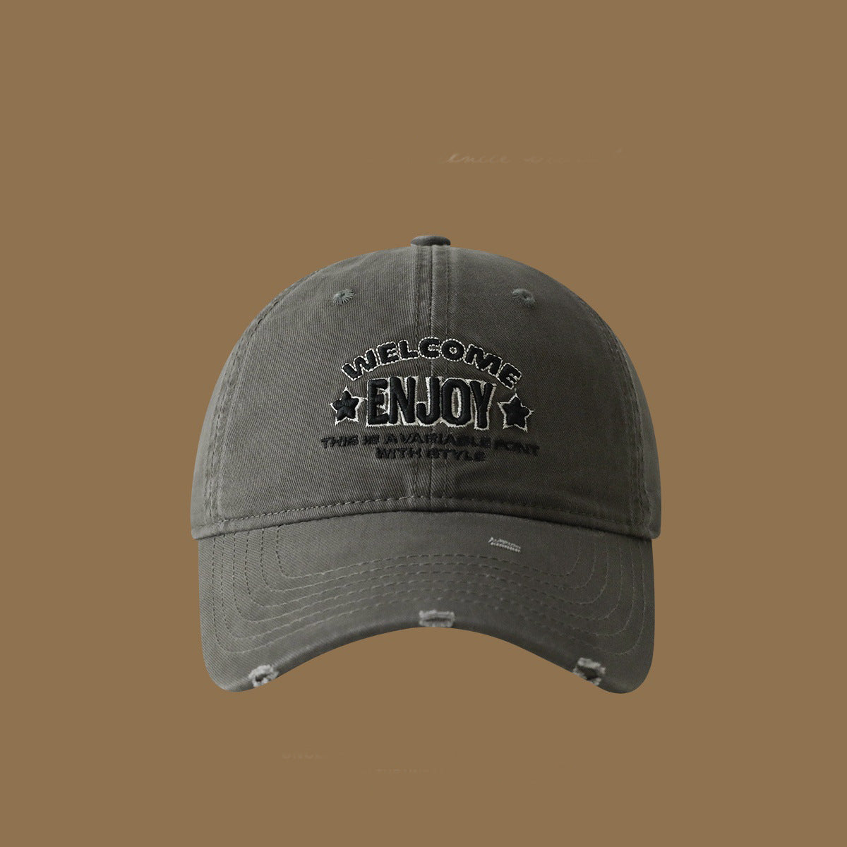 Trendy Embroidered Relaxed Baseball Cap