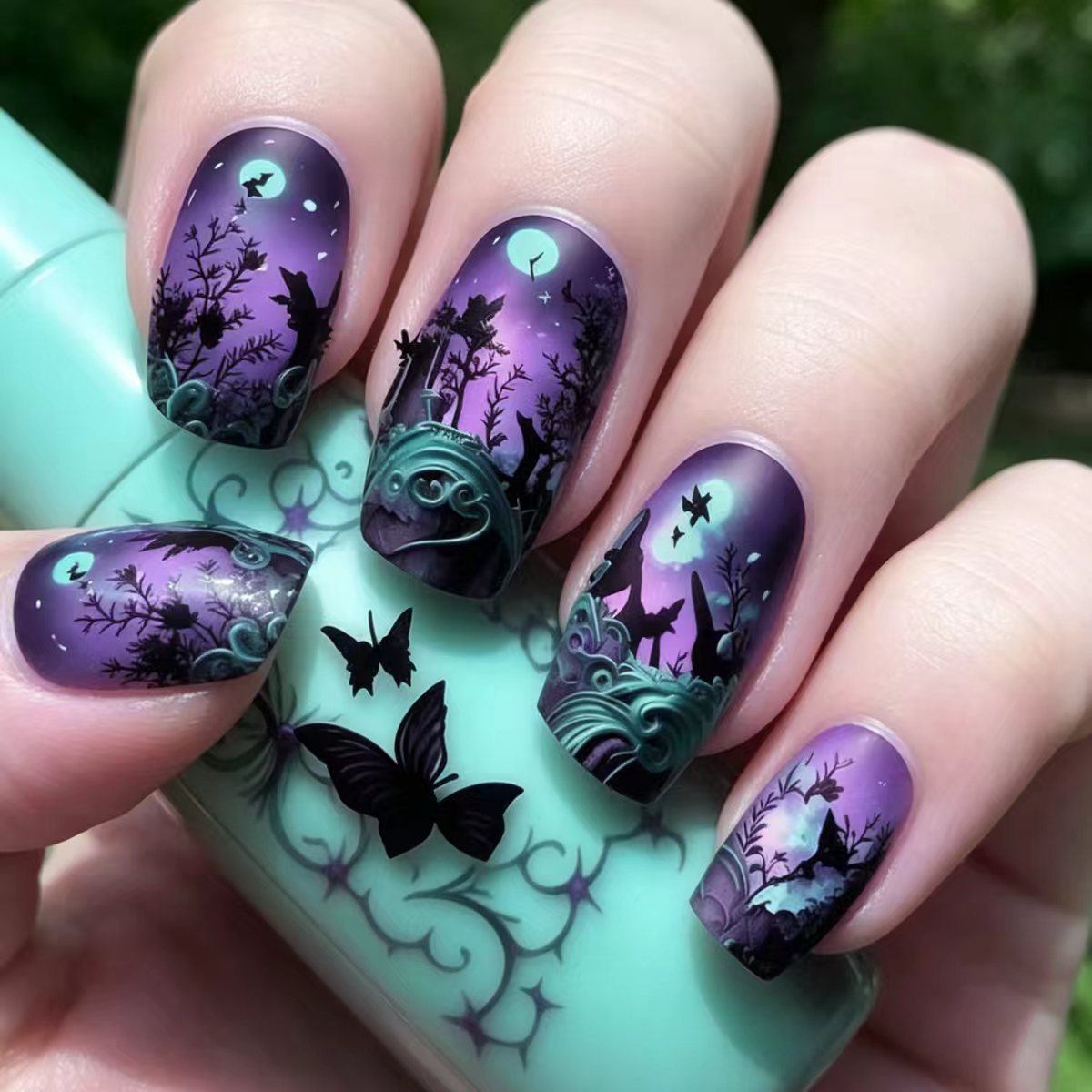 Mystical Fantasy Nail Art Acalora