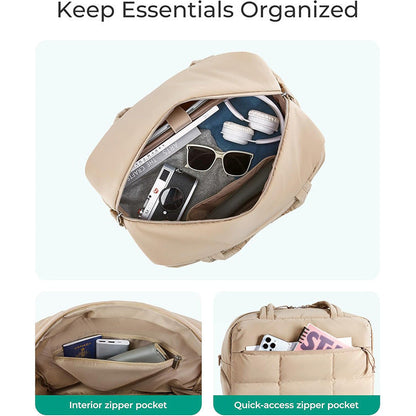 Women's Sports Bag with Special Shoe Compartment Skanto