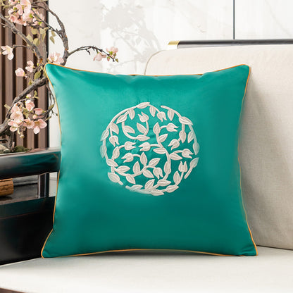 Decorative Embroidered Throw Pillow
