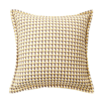 Decorative Geometric Patterned Cushion