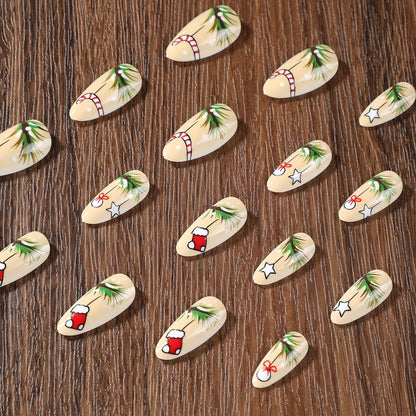 Festive Artificial Nails Acalora