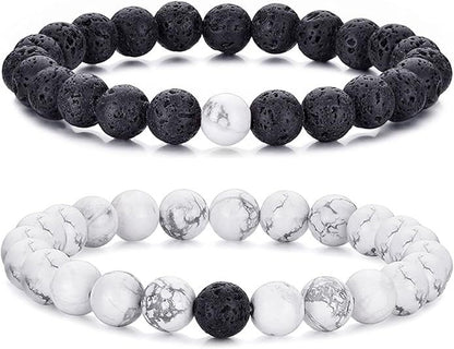 Decorative Beaded Bracelet Set Acalora