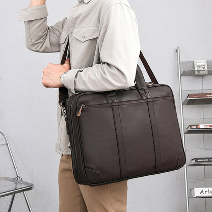 Professional Leather Briefcase Acalora