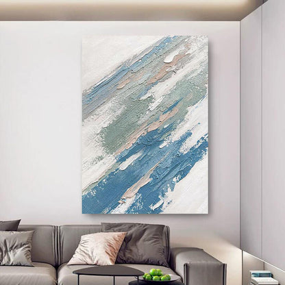 Textured Abstract Acrylic Canvas Art