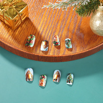 Christmas Art Nails Set Acalora