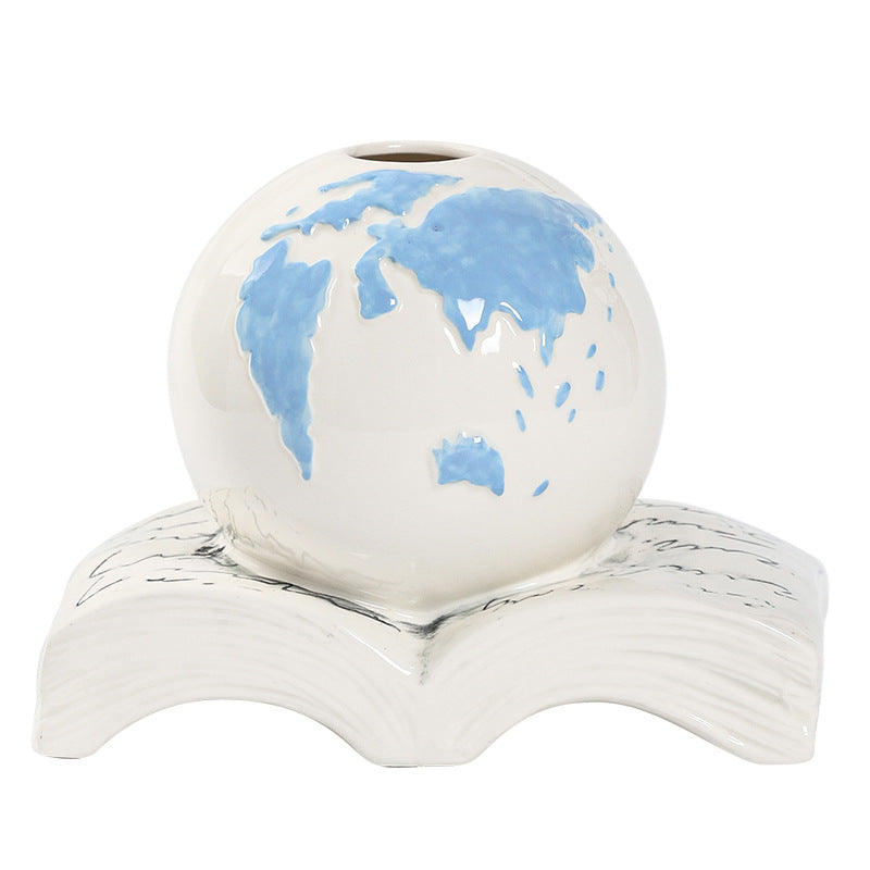 Elegant Ceramic Globe Bank Acalora