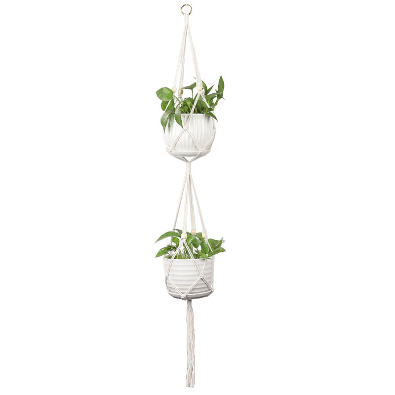 Plant-hanging macrame shelf Acalora