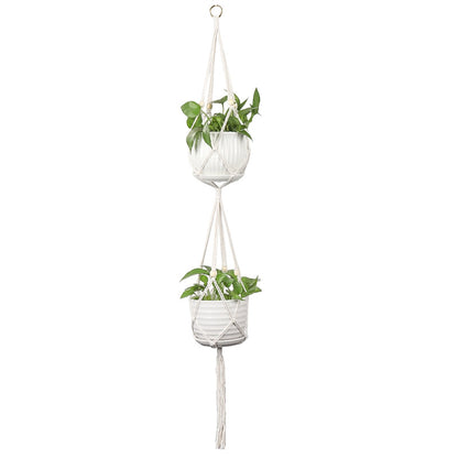Plant-hanging macrame shelf Acalora