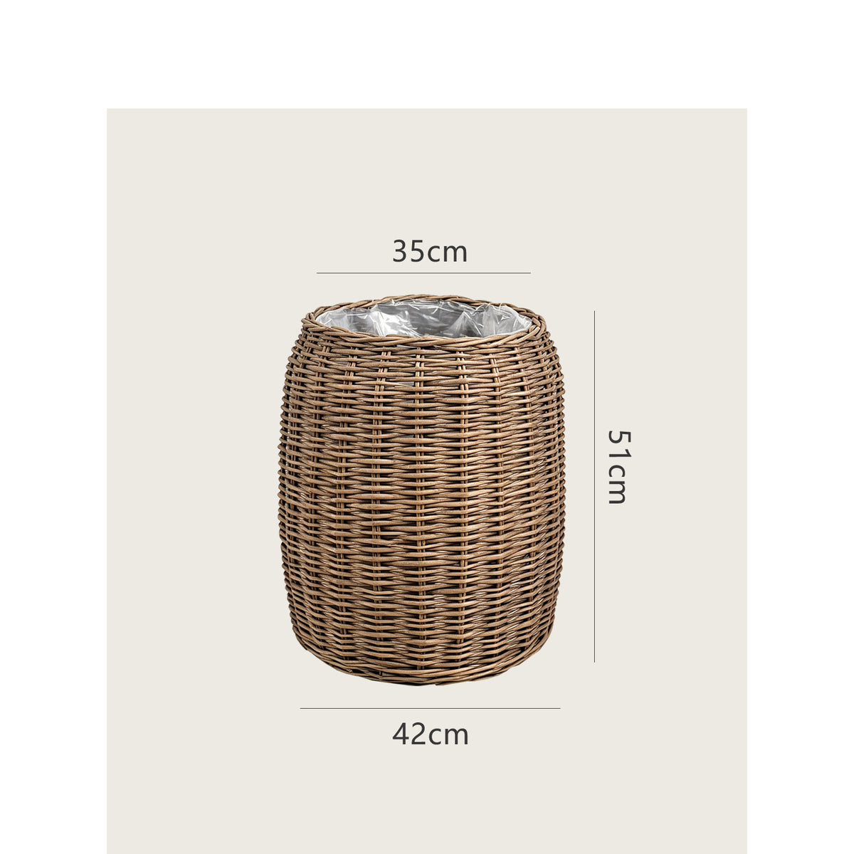 Stylized laundry basket Acalora