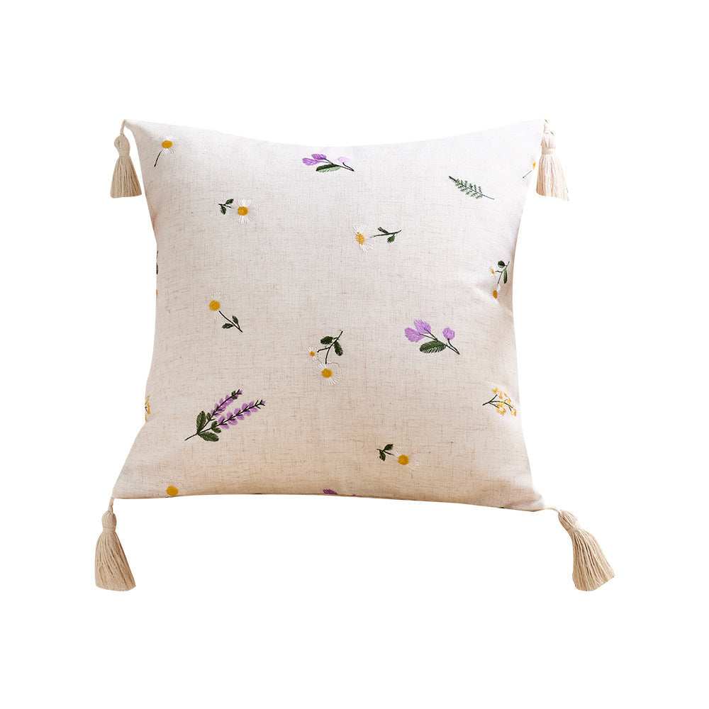 Decorative Tassel Cushion Cover