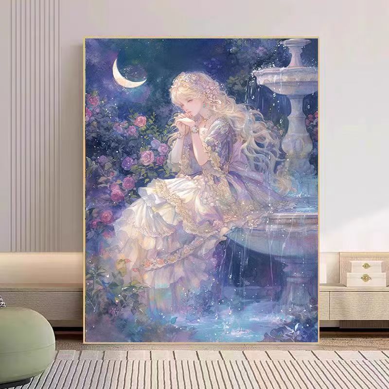 Dreamy Fantasy Illustration Wall Art