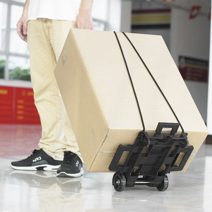 Heavy-Duty Dual-Wheel Folding Hand Truck Skanto