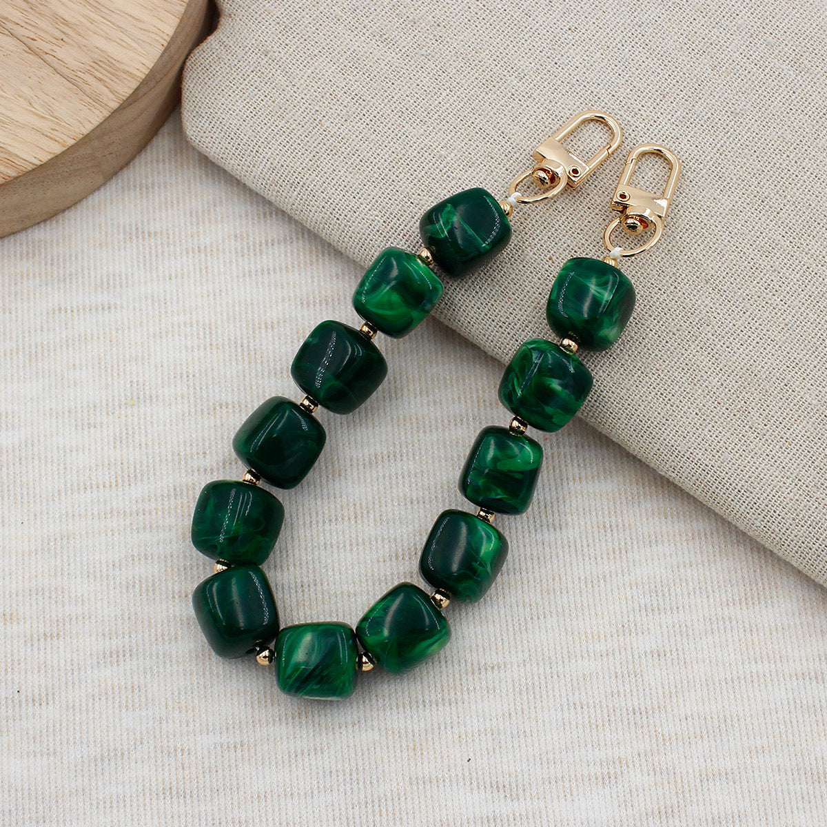 Chunky Beaded Eyewear Chain Acalora