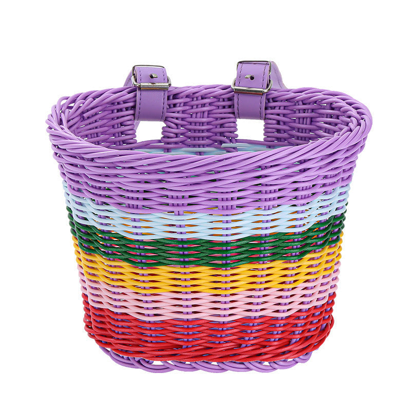 Woven Bicycle Carrying Basket Bowlift
