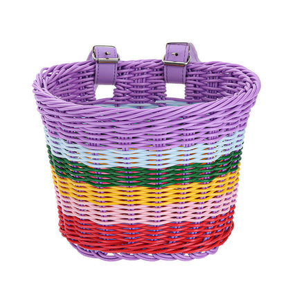 Woven Bicycle Carrying Basket Bowlift