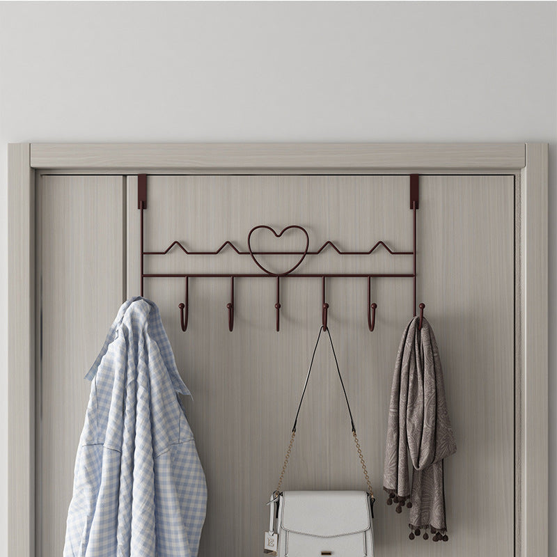 Wall-Mounted Decorative Hook Rack