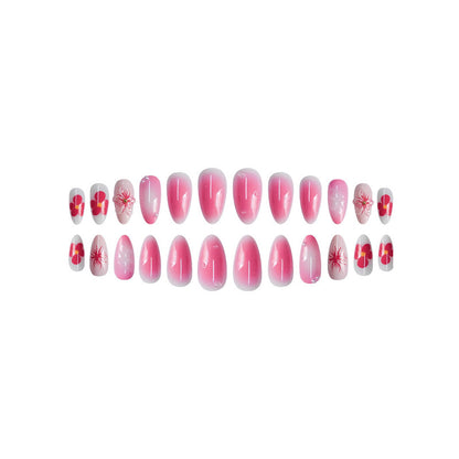 Floral Inspired Acrylic Press-On Nails Acalora